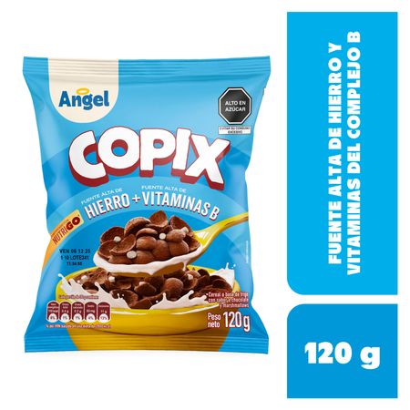 Copix Cereal Chocolate y Marshmallow. Hierro + Vitaminas bolsa (120g)
