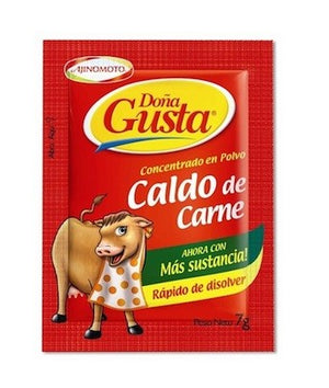 Doña Gusta caldo sabor carne (7gr)