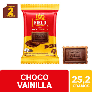 Field Choco Vainilla 6-packs de 2 (Chocolate con leche y Galleta de vainilla)