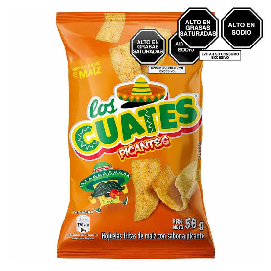 Cuates Picantes Bolsa personal (45g)