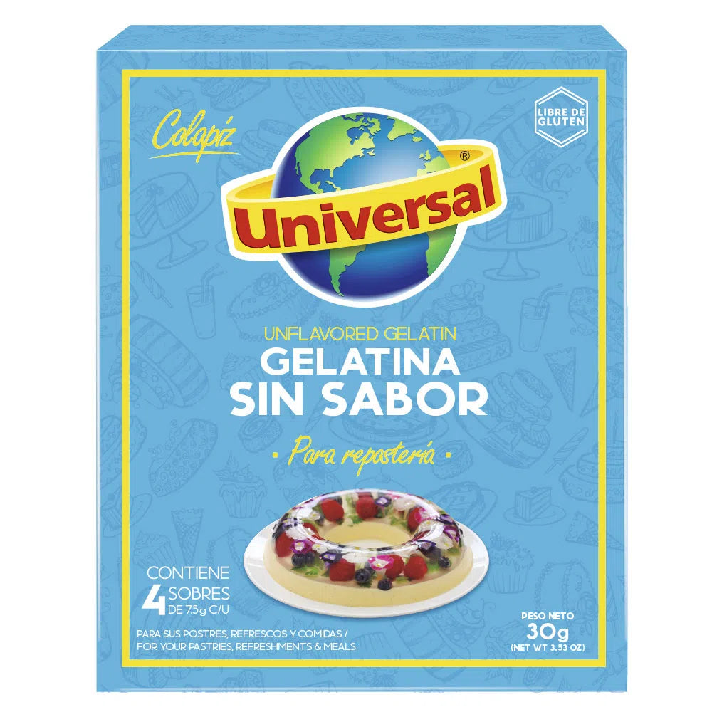 Gelatina sin sabor - Colapiz (4sobres)