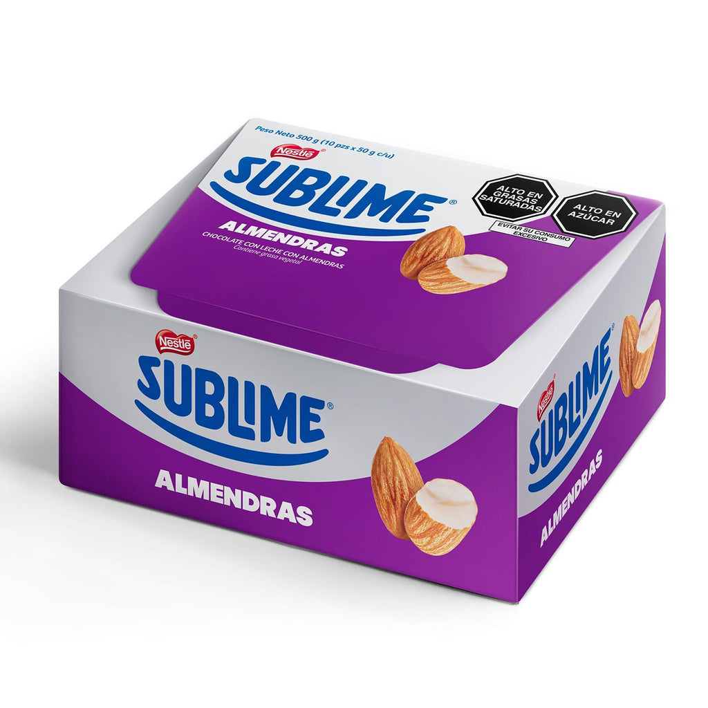 <transcy>Sublime Almonds Box (50g x 10u)</transcy>