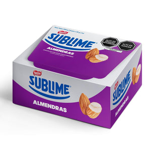 Sublime Almendras Caja 15pzs