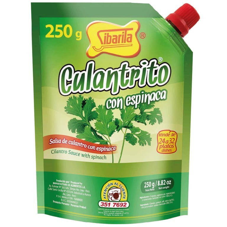 Sibarita Culantrito Doypack 250 g