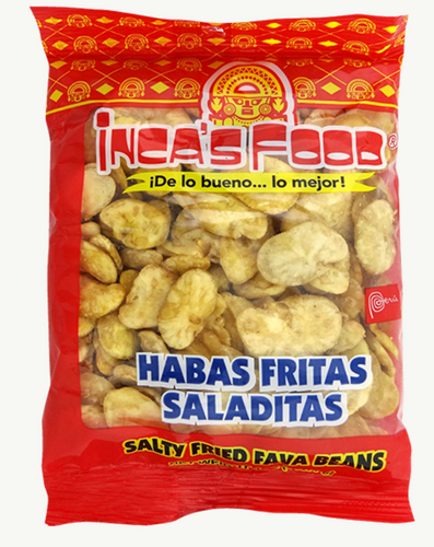 Habas fritas saladas