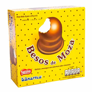 Besos de Moza Clásico Nestlé Perú Caja (9unidades)