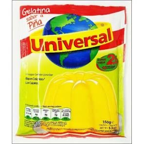 Gelatinas Universal Varios Sabores (150 g)