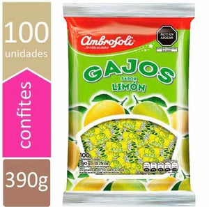 Caramelos de limón (100 unidades)