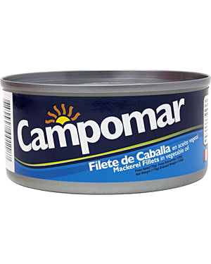 Filete de Caballa Campomar 100% Peruano en Aceite (170g)