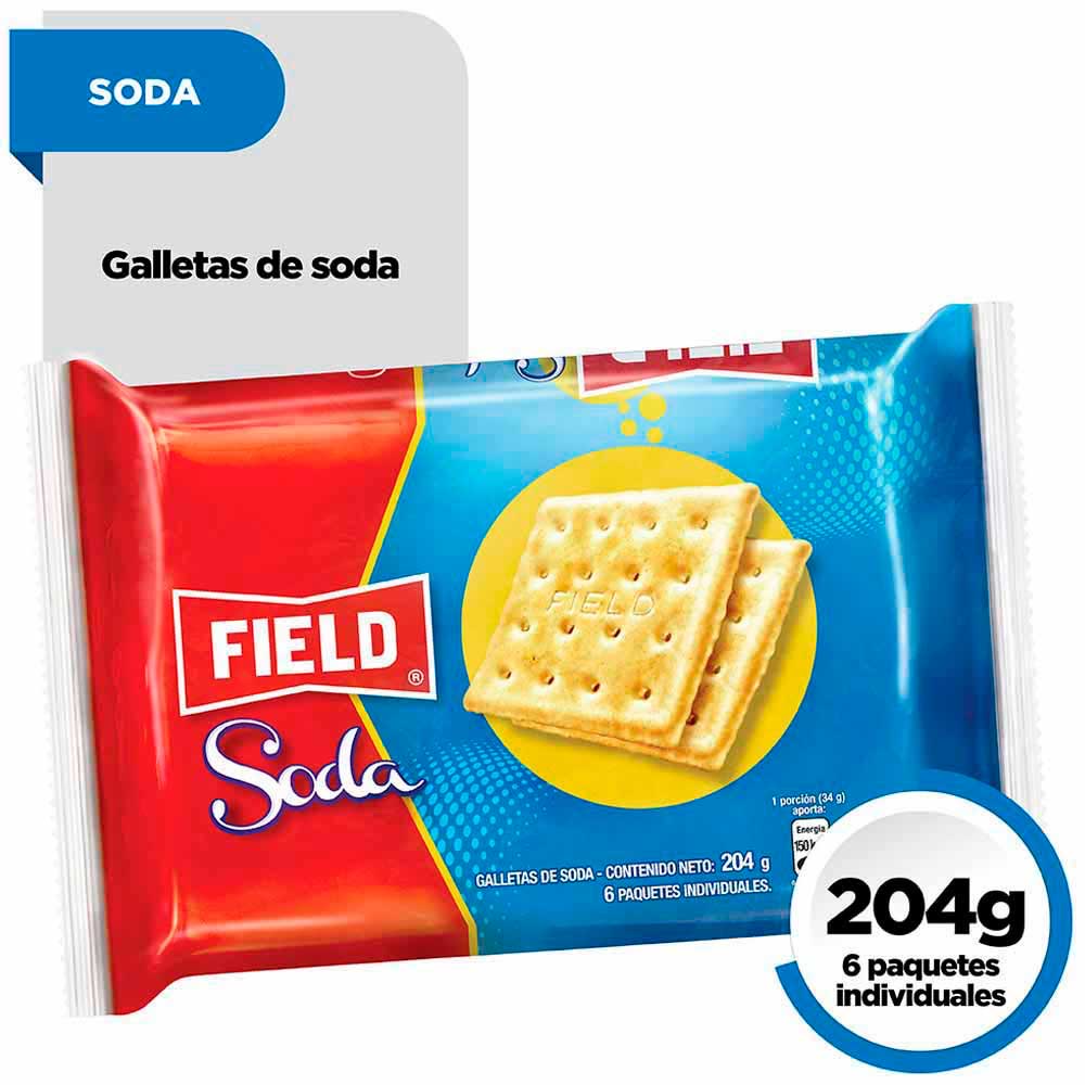 Galleta de Soda Field (6 Pack)