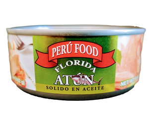 Filete de Atún Sólido Florida Perú Food en Aceite (142g)