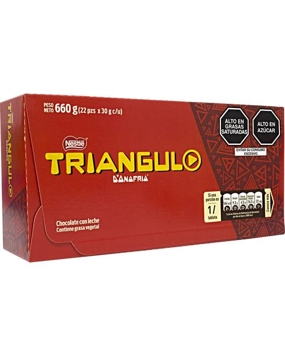 Chocolate Triangulo (22 pzs x 30 g)